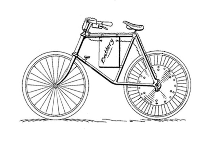 Primera bicicleta eléctrica