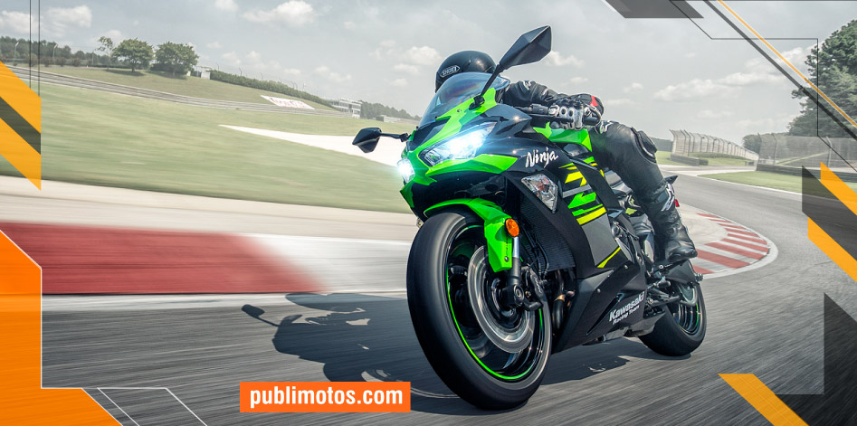 La Nueva moto Ninja ZX-6R  2019 ofrece la máxima potencia y rendimiento con un motor de 636 cc