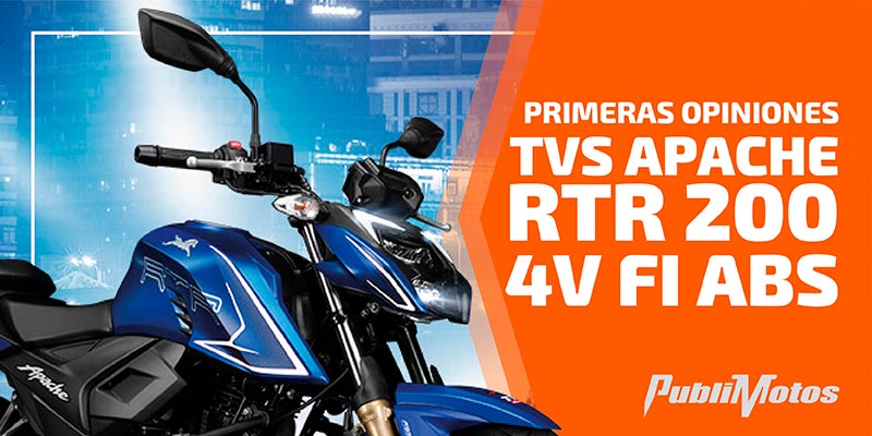 Primeras opiniones| TVS APACHE RTR 200 4V FI ABS