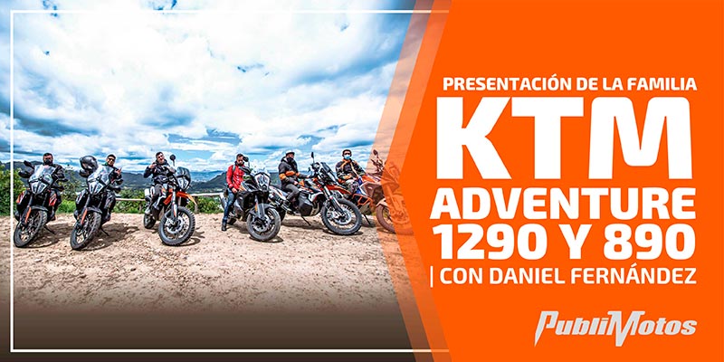 Presentación de la familia KTM Adventure 1290 y 890 | con Daniel Fernández