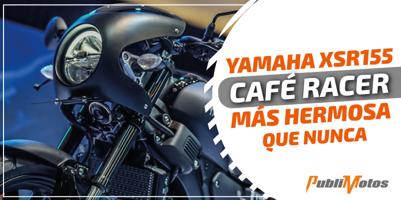 Yamaha XSR155 Café Racer | Más hermosa que nunca