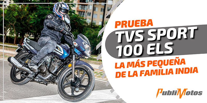 Prueba TVS Sport 100