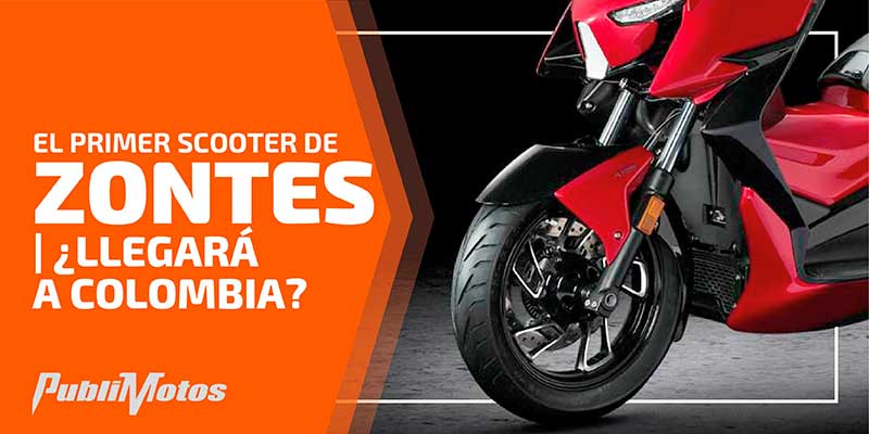 El primer scooter de Zontes | ¿Llegará a Colombia?