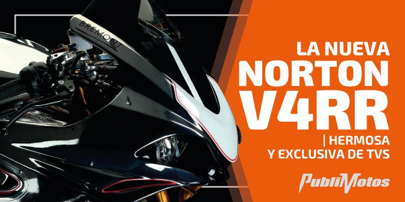 La nueva Norton V4RR | Hermosa y exclusiva de TVS
