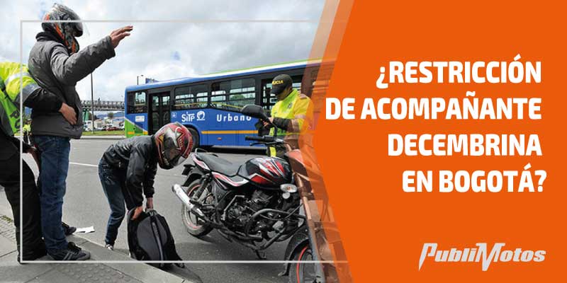 ¿Restricción de acompañante decembrina en Bogotá?