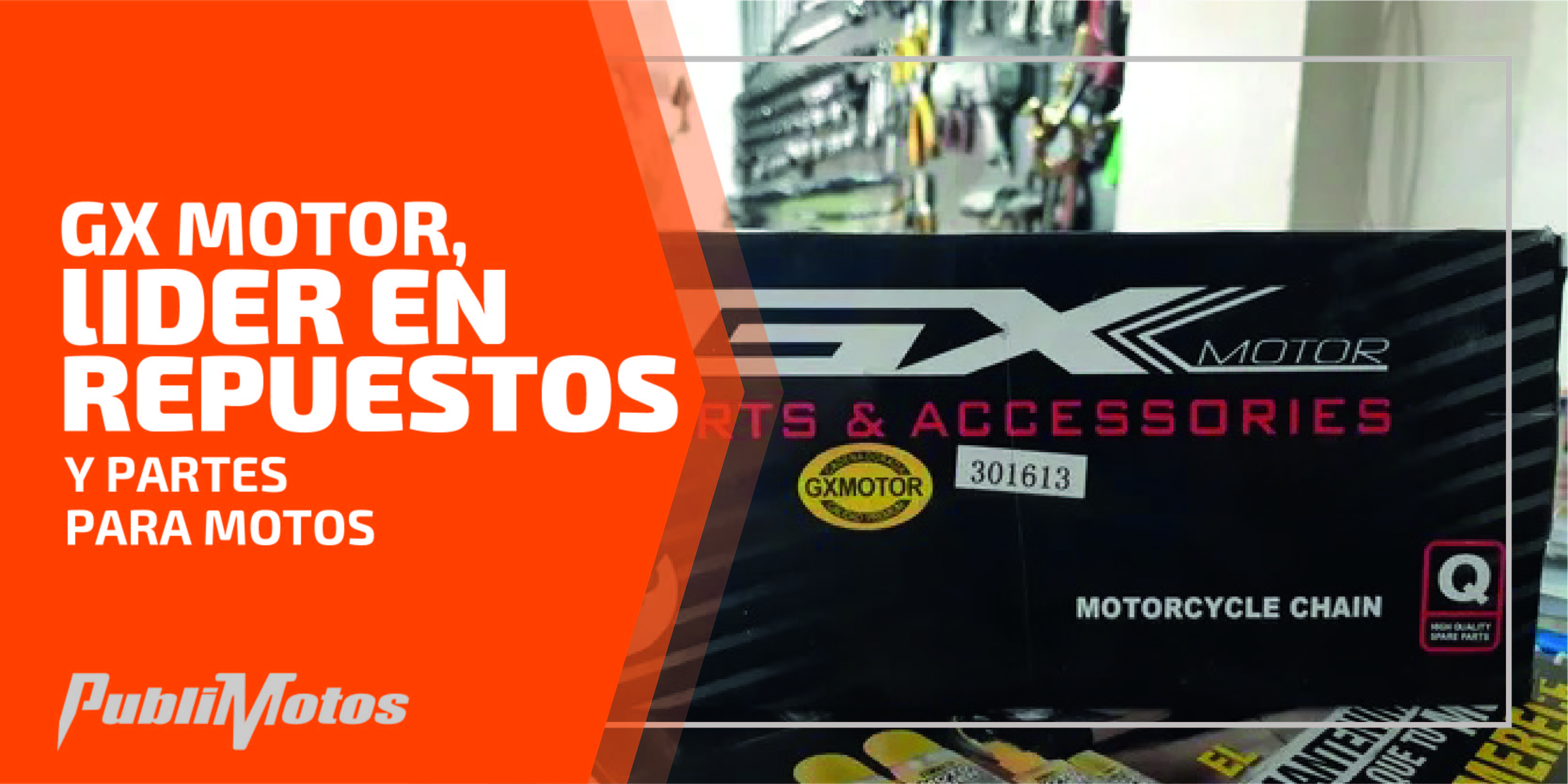 GX Motor, la marca más completa en partes y accesorios para tu moto