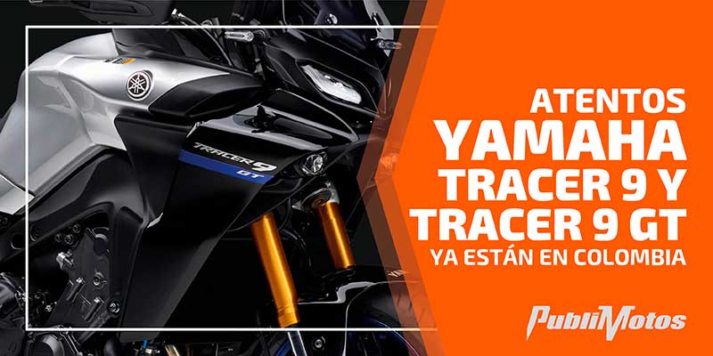 Atentos, las Yamaha Tracer 9 y Tracer 9 GT ya están en Colombia