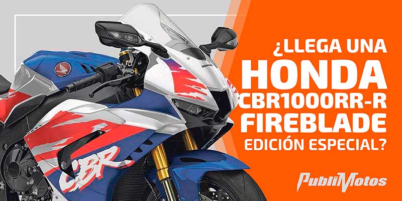 ¿Llega una Honda CBR1000RR-R Fireblade edición especial?