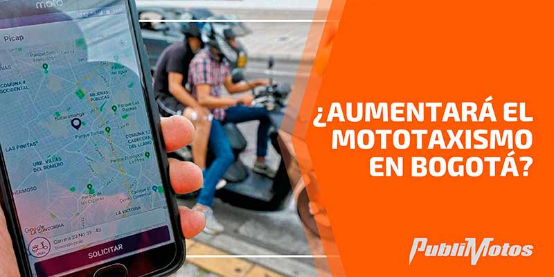 ¿Aumentará el mototaxismo en Bogotá?