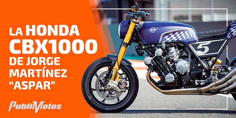 La Honda CBX1000 de Jorge Martínez “Aspar”