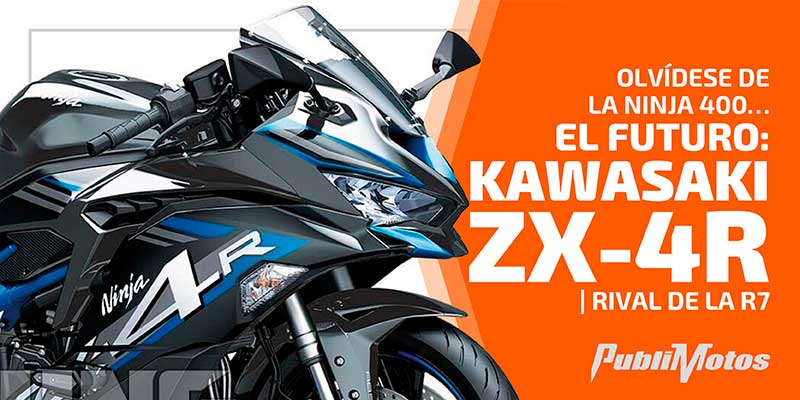 Olvídese de la Ninja 400… El futuro: Kawasaki ZX-4R | Rival de la R7