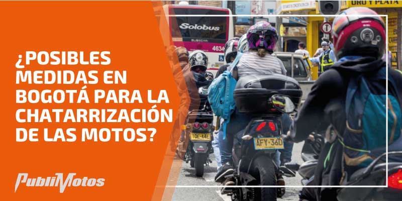 ¿Posibles medidas en Bogotá para la chatarrización de las motos?