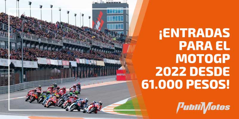 ¿Cuánto sale la entrada para el MotoGP 2022