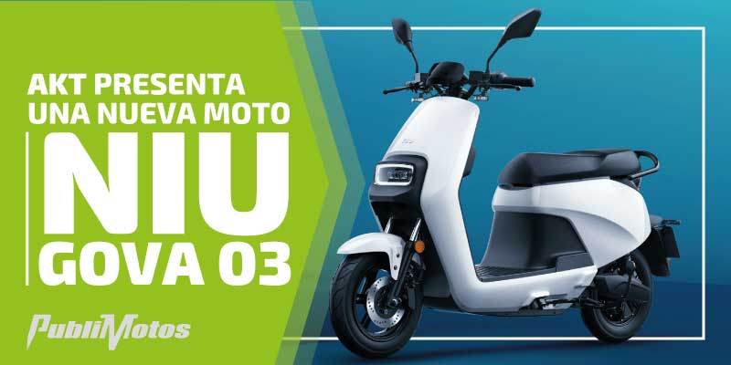AKT presenta una nueva moto | NIU GOVA 03 