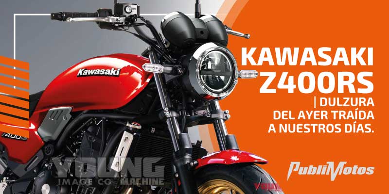 Kawasaki Z400RS | Dulzura del ayer traída a nuestros días
