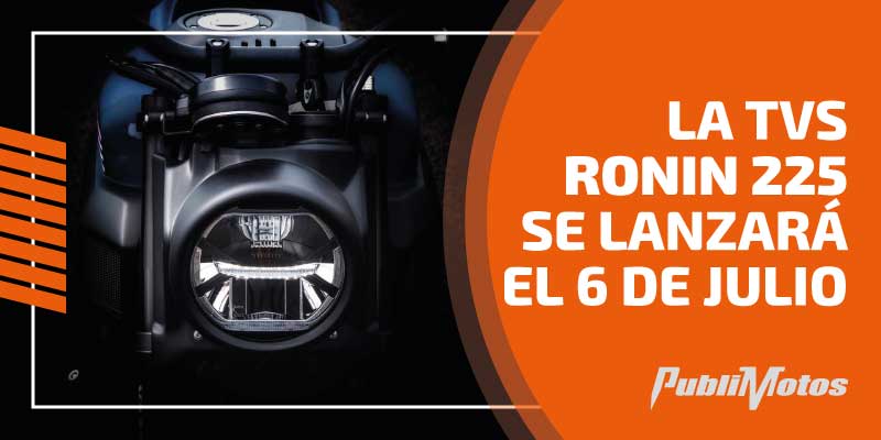 La TVS Ronin 225 se lanzará el 6 de julio