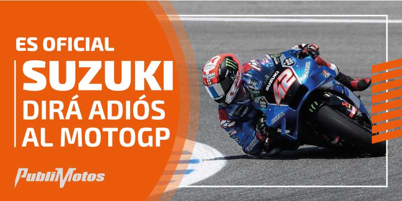 Es oficial | Suzuki dirá adiós al MotoGP