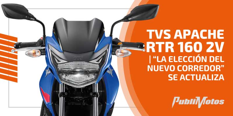 TVS Apache RTR 160 2V | “La elección del nuevo corredor” se actualiza