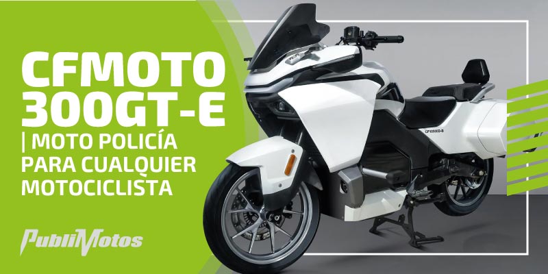 CFMoto 300GT-E | Moto policía para cualquier motociclista