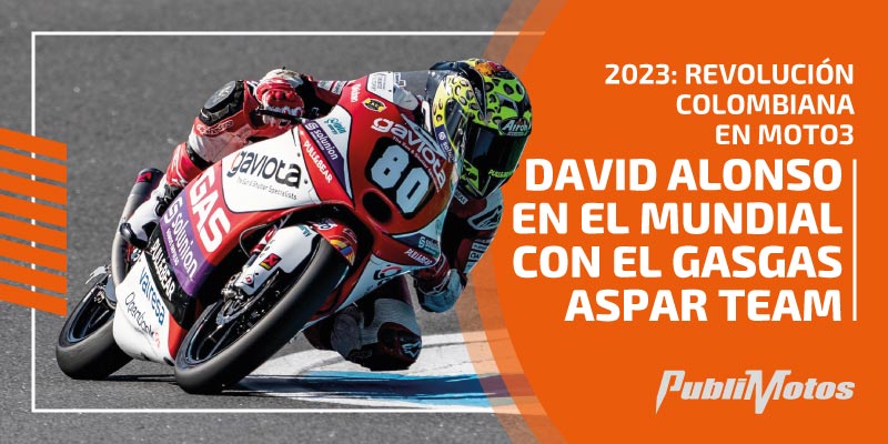 2023: Revolución colombiana en Moto3 | David Alonso en el Mundial con el GasGas Aspar Team