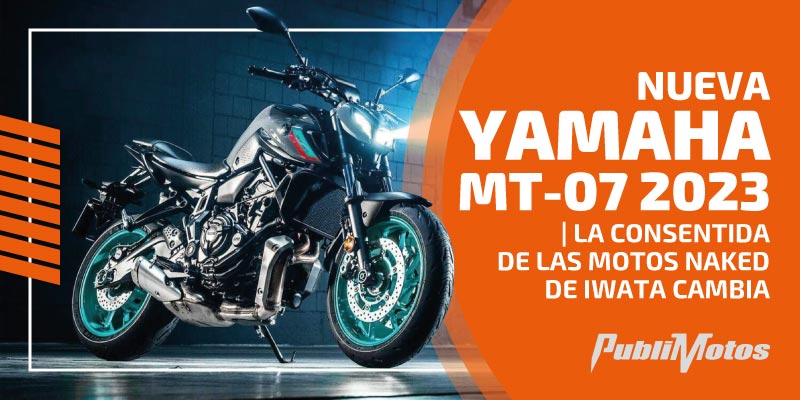 Nueva Yamaha MT-07 2023 | La consentida de las motos naked de Iwata cambia 