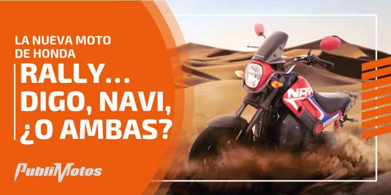 La nueva moto de Honda | Rally… digo, Navi, ¿o ambas?