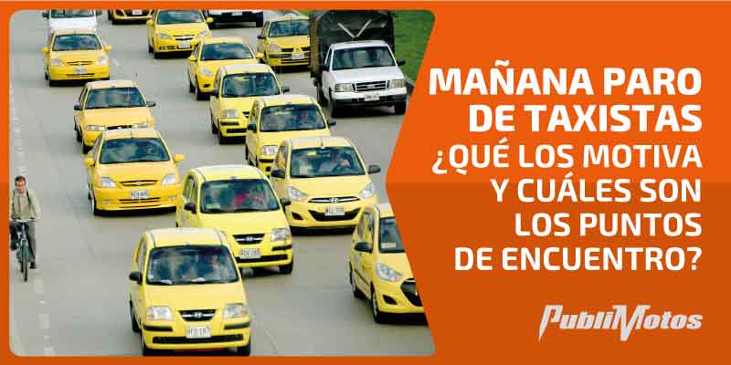 Mañana paro de taxistas ¿Qué los motiva y cuáles son los puntos de encuentro?