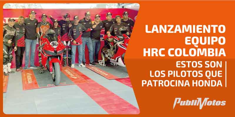 Lanzamiento equipo HRC Colombia | Estos son los pilotos que patrocina Honda