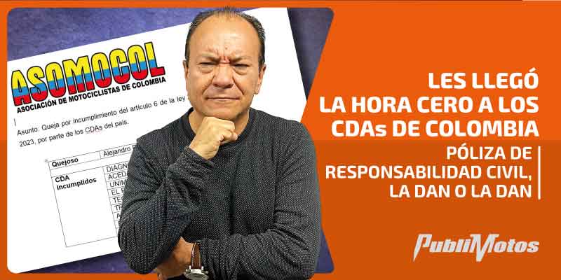 Les llegó la HORA CERO a los CDAs de COLOMBIA | Póliza de Responsabilidad Civil, la dan o la dan 