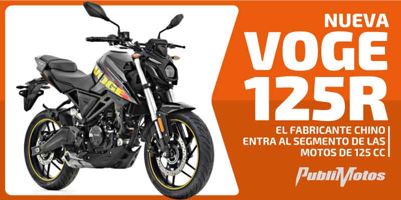 Nueva Voge 125R | El fabricante chino entra al segmento de las motos de cuarto de litro