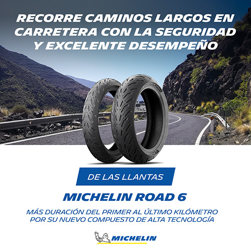 ANUNCIO MICHELIN ROAD 6
