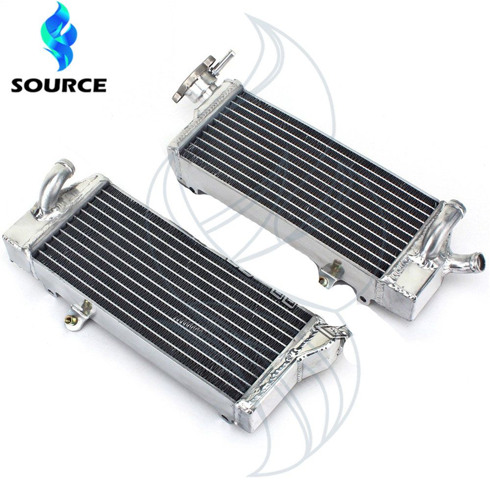 For KTM 125SX SX font b 125 b font 2007 Motorcycle Aluminum Replacement Cooling Replacement Radiator