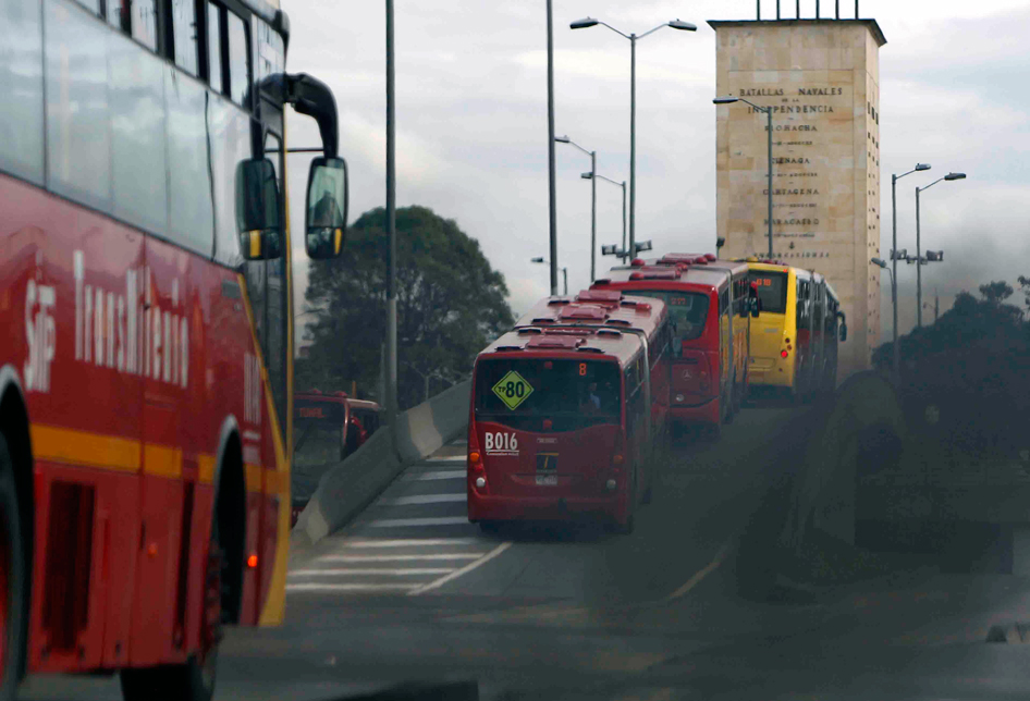 Contaminación vehículos diesel Bogotá