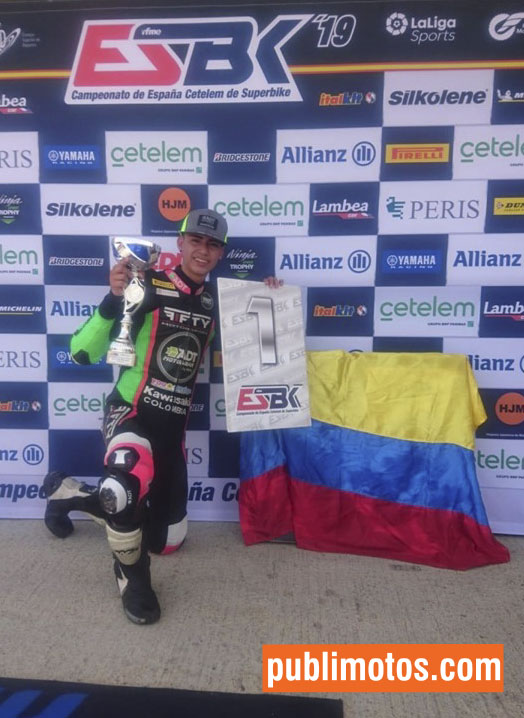 Pablo Echeverry ganó en España