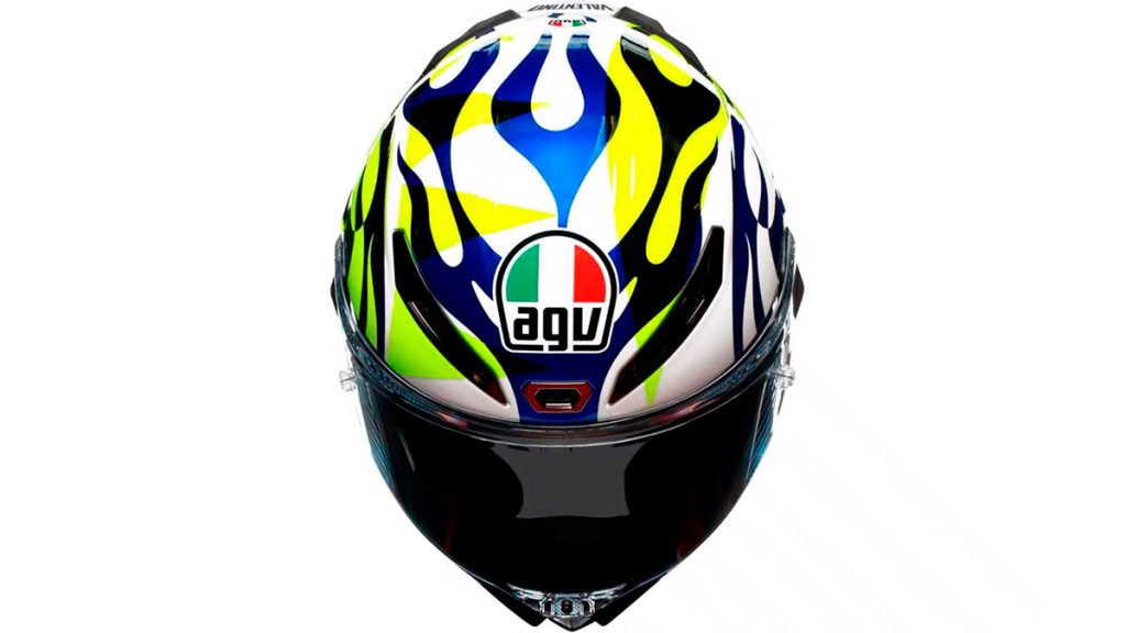 El casco AGV de Valentino Rossi 2023 puede ser tuyo. ¿Cómo obtenerlo? 01