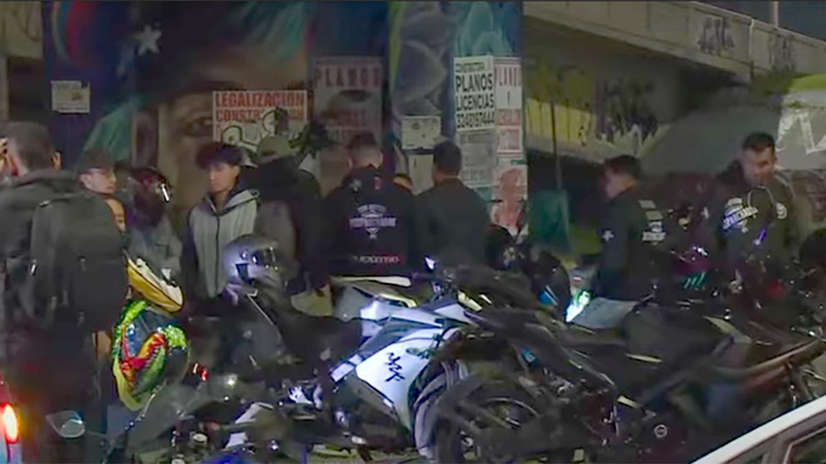 motociclistas ruidosos en Bogotá