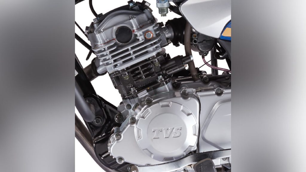 TVS HLX 150F motor