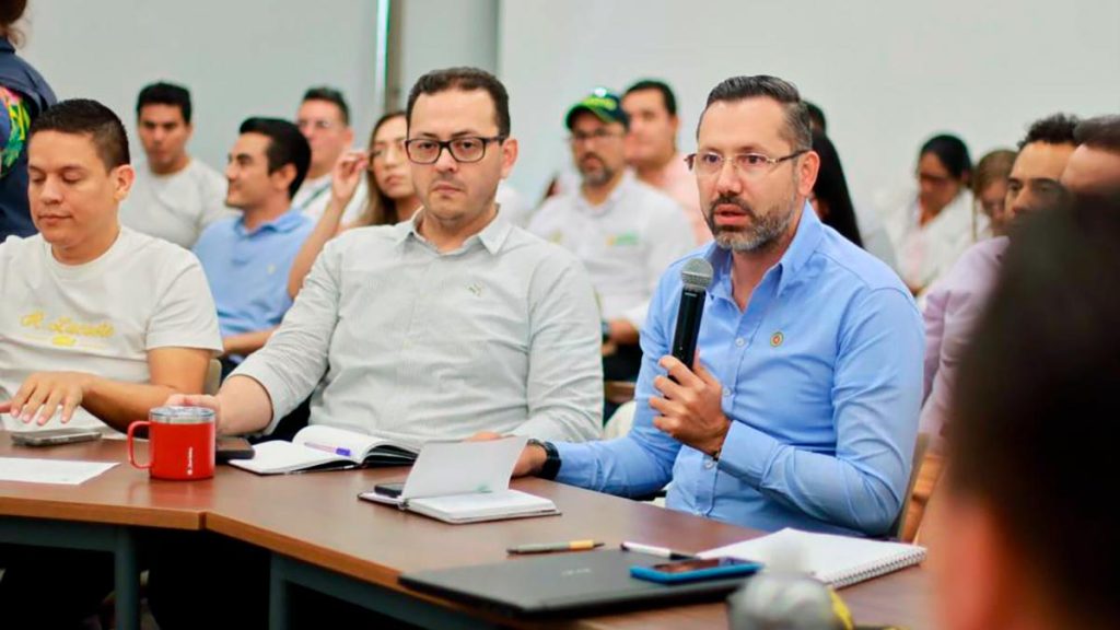Reunión de alcaldes del área metropolitana de Bucaramanga