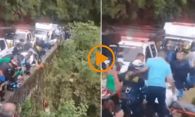 ¡VIDEO! Así fue el accidente en donde murió motociclista en Salto del Tequendama